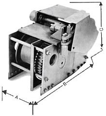 Nabrico DF-156 Mounting Dimensions